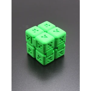3D Fabrika 💚 Creeper Temalı Infinity Cube – Sonsuz Döngü Küpü
