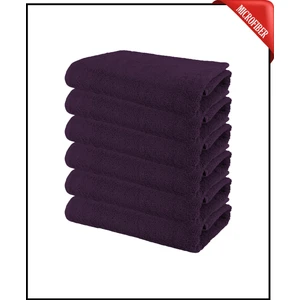 6 Adet Büyük Boy Mikrofiber 50 x 90 cm , Fitness Havlusu , Spor Havlusu , Kuaför Havlusu