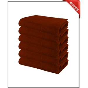 6 Adet Büyük Boy Mikrofiber 50 x 90 cm , Fitness Havlusu , Spor Havlusu , Kuaför Havlusu