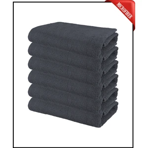 6 Adet Büyük Boy Mikrofiber 50 x 90 cm , Fitness Havlusu , Spor Havlusu , Kuaför Havlusu