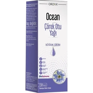 Ocean Çörek Otu Yağı Soğuk Sıkım 150 ml