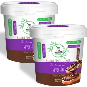 Seversin Seversin Kakaolu Fındık Kreması 2 Kg (1000G x2)