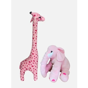 Gran Toys Oyun Arkadaşım Peluş Zürafa 100cm & Uyku Arkadaşım Fil 65cm