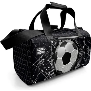 Coral High Siyah Futbol Desenli Spor Çantası 27539