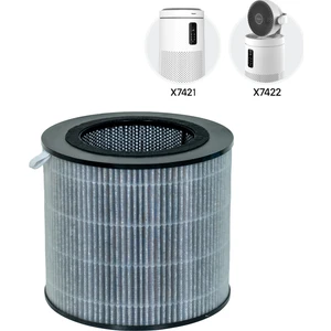 Xenon Smart Antibakteriyel Katmanlı Hepa 13 Hava Temizleme Cihazı Filtresi Gri