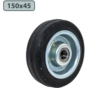 Yük Taşıma Dolgu Lastik Teker Çelik Saç Jant 150 x 45 mm