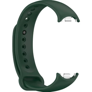 Xiaomi Mi Band 8/mi Band 9 ile Uyumlu Delikli Silikon Kordon Kayış - KY6551