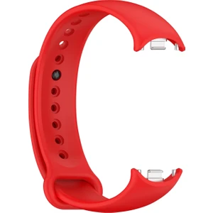 Xiaomi Mi Band 8/mi Band 9 ile Uyumlu Delikli Silikon Kordon Kayış - KY6551