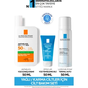 La Roche-Posay Yağlı/karma Ciltler Için Cilt Bakım Seti