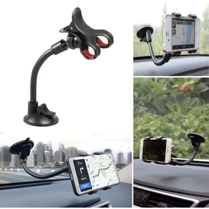 BUFFER® Akrobat Cama Sabitlenen Güçlü Vakumlu 360 Derece Dönen Tüm Modellere Uyan Oto Telefon Tutucu