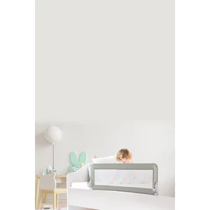 83 cm Yatak Bariyeri Gri Katlanır Baza Korkuluğu Foldable Bed Rail For Baby