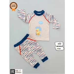 Şemsiyeli Ördek Sweat 2'lü Takım