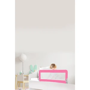 120 cm Yatak Bariyeri Katlanır Baza Korkuluğu Pembe Foldable Bed Rail Guard Bed Rail For Baby