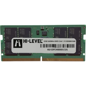 Hı-Level 32GB 5600MHZ Ddr5 CL46 1.1V Sodımm Ram HLV-SOPC44800D5/32G