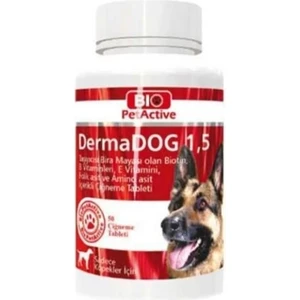 Bio Pet Active Pet Active Dermadog Köpekler Için Bira Mayalı Sarimsakli Tablet 100 Adet