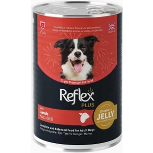Plus Jöle İçinde Et Parçacıklı Kuzu Etli Yetişkin Köpek Maması 400gr