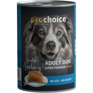 Pro Choice Sardalya Ve Hamsi Etli Şekersiz Ezme Yetişkin Köpek Konservesi 400gr