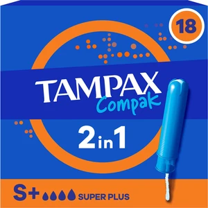 Tampon Compak Super Plus 18'li