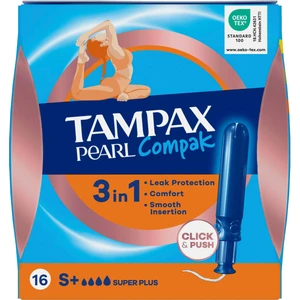 Pearl Compak Tampon Super Plus 16'lı