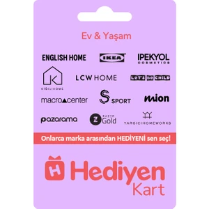Hediyen Kart - Ev & Yaşam - 500 TL