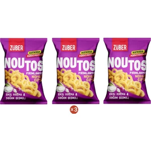 Noutos Nohut Cipsi Ekşi Krema ve Soğan Çeşnili 55GR (3 Adet)