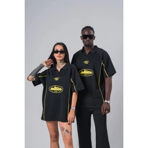 Rex Moda Corteiz Polo Yaka Oversize  T-Shirt