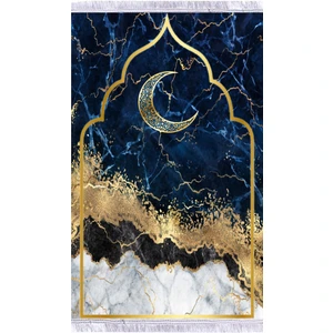 Kadife Lüks Seccade Keten Astarlı Namazlık 70x120 cm