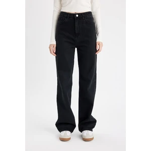 90's Wide Leg Yüksek Bel Uzun Jean Pantolon D4315AX24AU