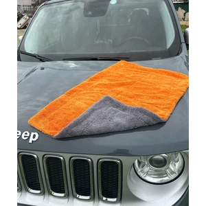 Extra Kalın 50X80 Çift Taraflı  740 Gsm Kalın Mikrofiber  Oto Yıkama Kurulama Araba Temizlik Bezi