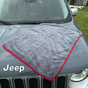 Özel Seri Premium 90X60 cm Çift Taraflı 600 Gsm Mikrofiber Lüks Oto Yıkama, Kurulama  Araba Bezi