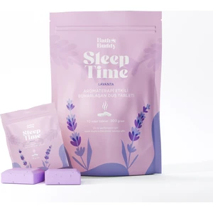 Bath Buddy Sleep Time Doğal Lavanta Esansiyel Yağlı Aromaterapi Etkili Duş Tableti 10 Adet