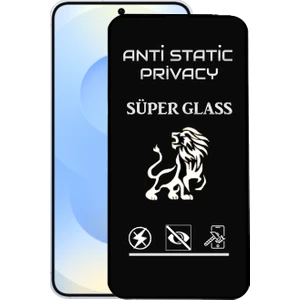 Case World  Samsung Galaxy S25 Tam Kaplayan Anti Statik Hayalet Süper Cam Ekran Koruyucu