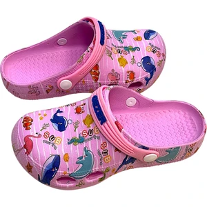 Önü Kapalı Çocuk Crocss Model Günlük Ev Okul Havuz Sandalet Terlik