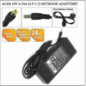 Adaptör Versatile LPA14AC 19V 4.74A 5.5*1.7 Acer