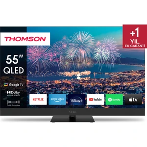 55QG6C14 55" 139 Ekran Uydu Alıcılı 4K Ultra HD Google QLED Plus TV