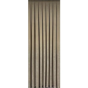 Ufuk Perde Kadife Dokulu Soft Fon Perde Bej (Tek Kanat)