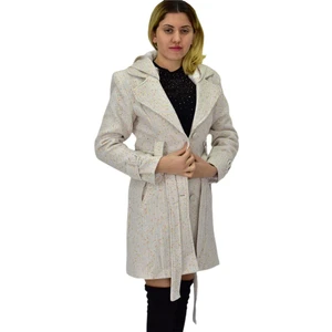 Kadın Pıtırcık Uzun Kaşe Kaban BGL-ST04122