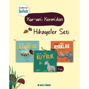 Kur-An'ı Kerimden Hikayeler Seti (3 Kitap) - Nurcan Yıldırım
