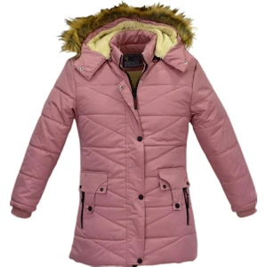 Kız Çocuk Kapüşonlu Mont BS-2015