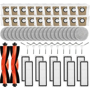 Xiaomi Robot Süpürge X10+ / X20+ / X20 Plus Robot Süpürge Ana Yan Fırça Hepa Filtre Paspas Bezi Toz Torbaları (Yurt Dışından)