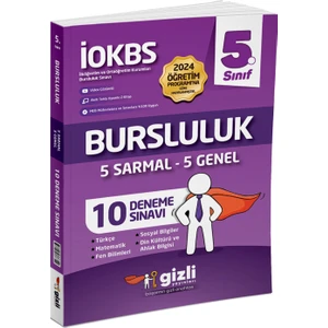 Gizli Yayınları 5. Sınıf İOKBS Bursluluk 10 Deneme Sınavı