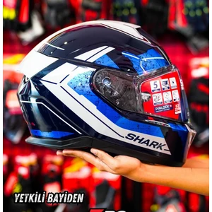 Skwal i3 Rhad Mavi Kapalı Kask (Dar Kalıp) (ECE 22.06)