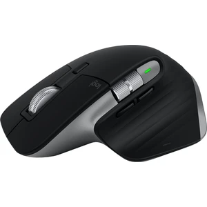 MX Master 3S Mac Için Yüksek Performanslı 8000 DPI Optik Sensörlü Sessiz Kablosuz Mouse - Siyah