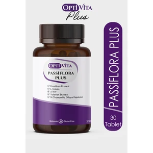 Passiflora Plus 30 Tablet (Passiflora Ekstresi, 5-Htp, L-Teanin, Valerian Root, Chamomile Extract)