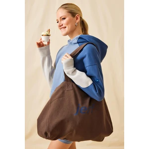 Aura Aktif Yaşam Kanvas Çanta Koyu Kahve