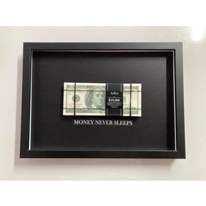 Euro, Dolar, Sterlin, Tablo 21X30 Para ve Sanat Birarada