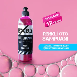 Active Foam Magıc Pembe Renkli Köpük Oto Yıkama Şampuanı 400 ml