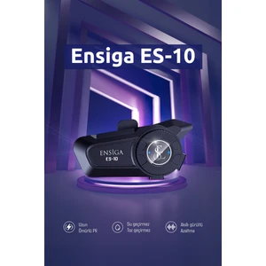 Mega Güçlü Batarya 1.800MAH Kurye Motorcu Intercoom Kask Kulaklık Moto Kulaklık