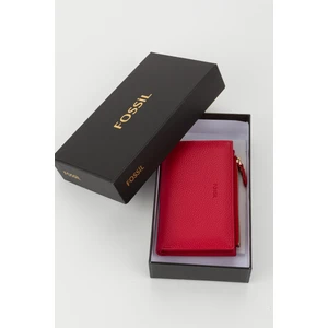 Kutulu Deri Mürdüm Orta Boy Kadın El Portföyü Kartlık Cüzdan