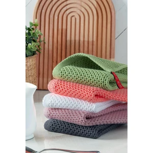 Arte Cotone Waffle Mutfak Havlusu Kurulama Bezi  Pamuk 6'lı Set 40x60  cm